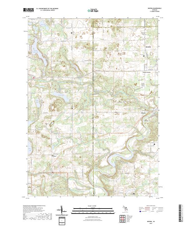 USGS Topographic Map – Smyrna