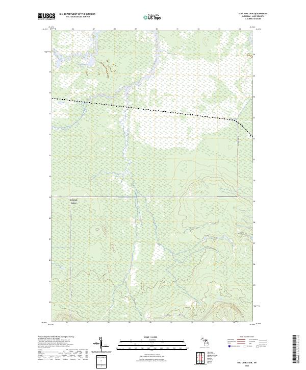 USGS Topographic Map – Soo Junction