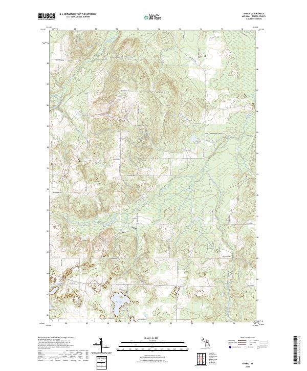 USGS Topographic Map – Sparr