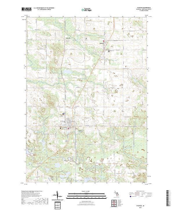 USGS Topographic Map – Stanton