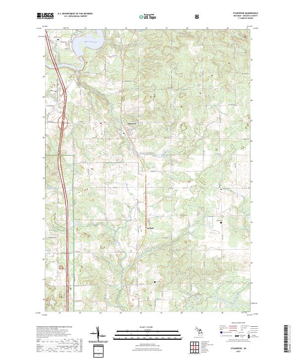 USGS Topographic Map – Stanwood