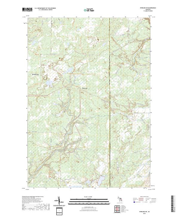 USGS Topographic Map – Sterling SW