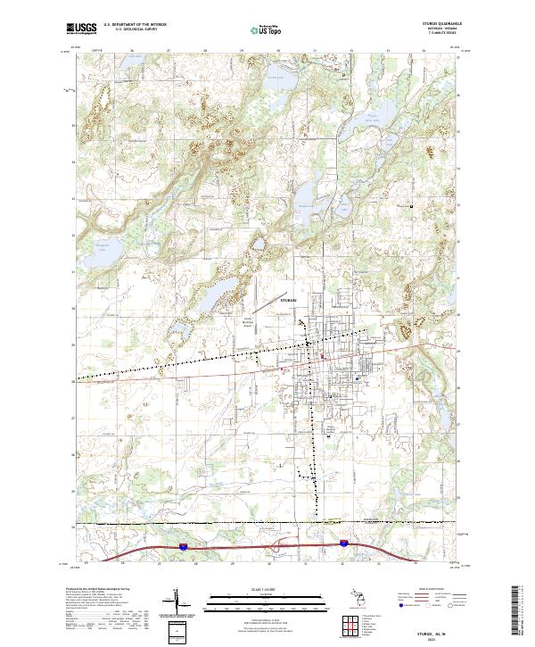 USGS Topographic Map – Sturgis