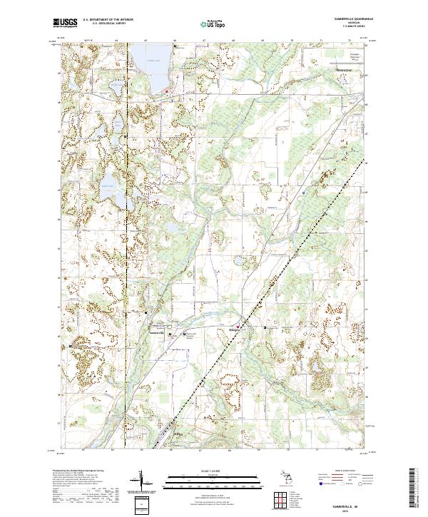 USGS Topographic Map – Sumnerville