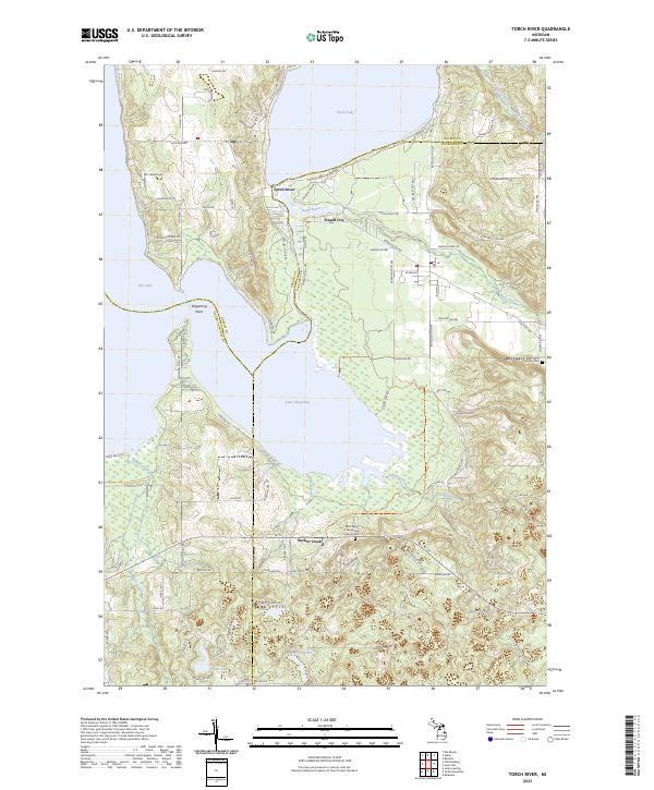 USGS Topographic Map – Torch River