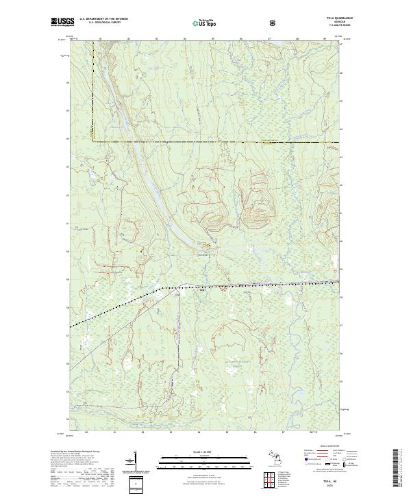 USGS Topographic Map – Tula