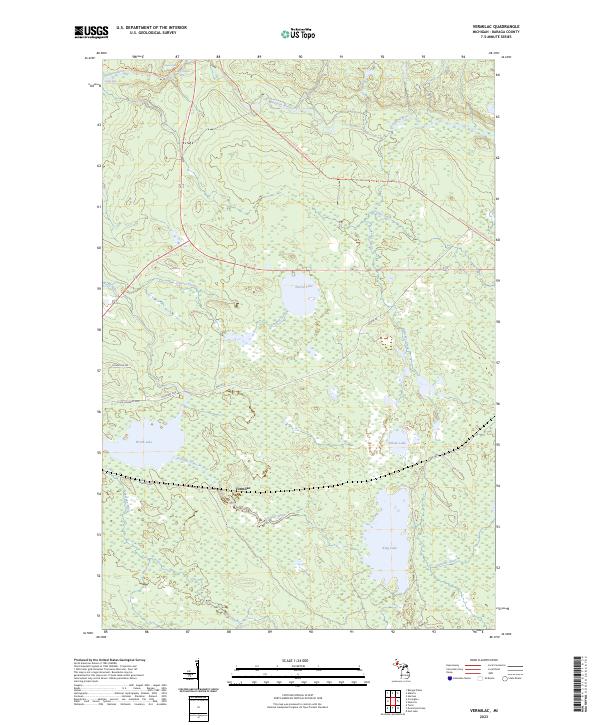 USGS Topographic Map – Vermilac