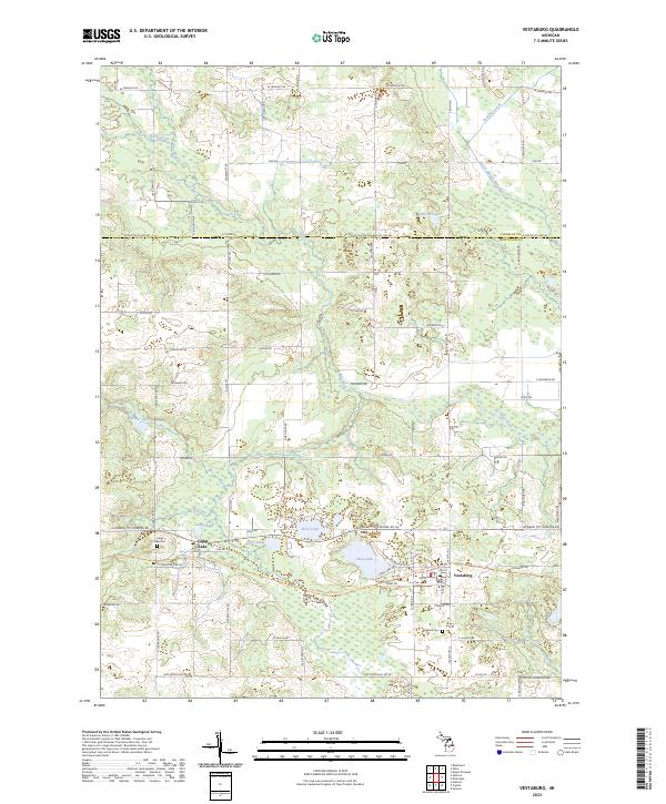 USGS Topographic Map – Vestaburg