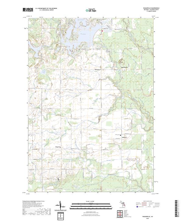 USGS Topographic Map – Wagarville