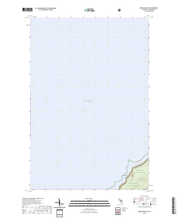 USGS Topographic Map – Wood Island SE