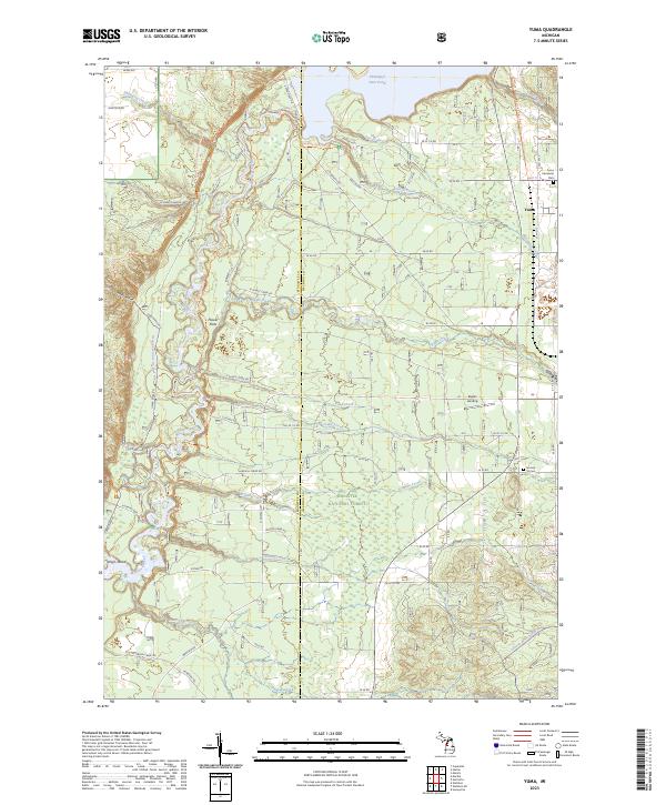 USGS Topographic Map – Yuma