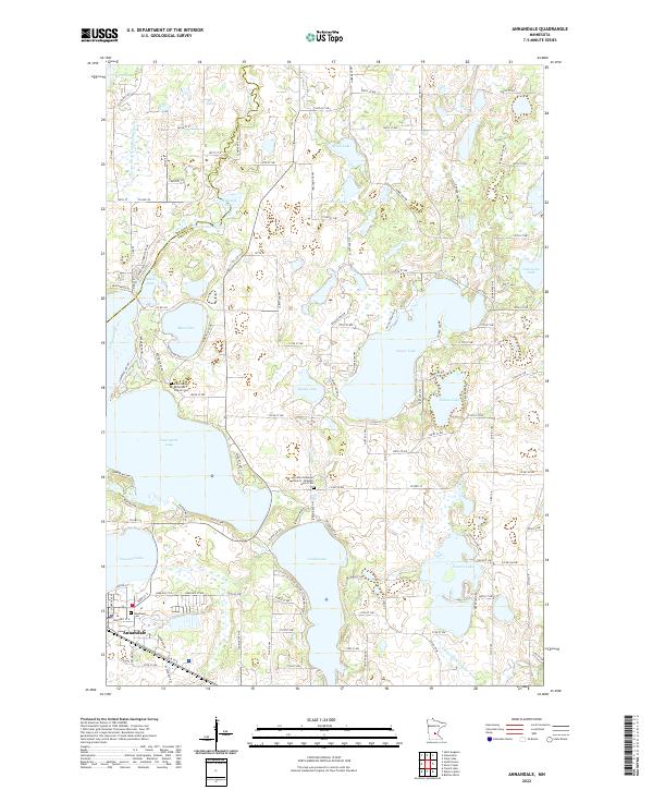 USGS Topographic Map – Annandale