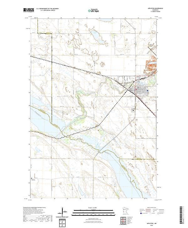 USGS Topographic Map – Appleton