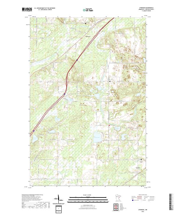 USGS Topographic Map – Atkinson