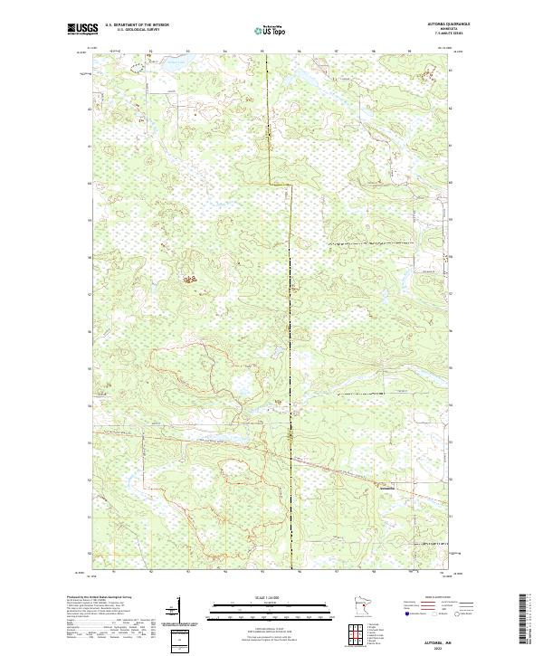 USGS Topographic Map – Automba