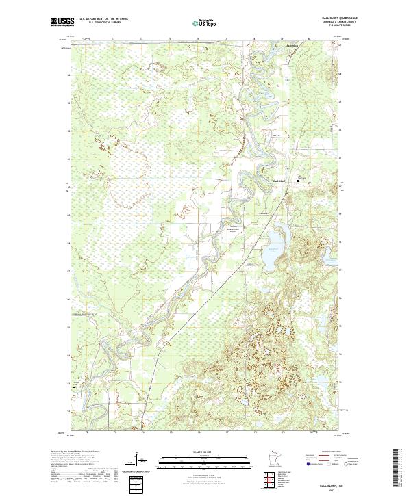 USGS Topographic Map – Ball Bluff