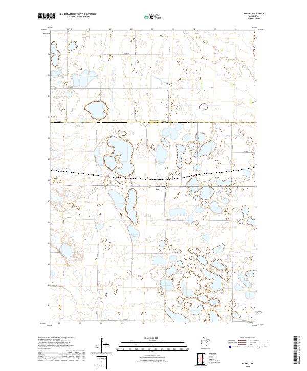 USGS Topographic Map – Barry