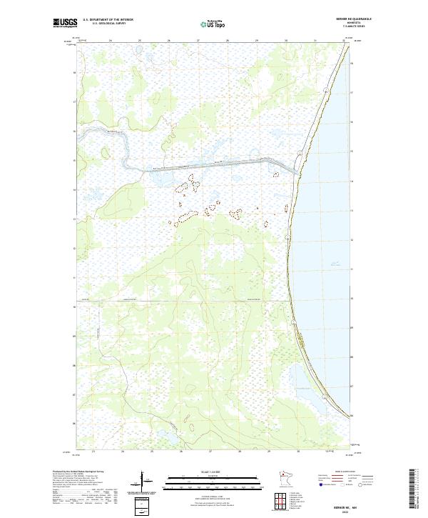 USGS Topographic Map – Berner NE
