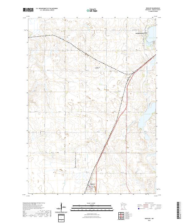 USGS Topographic Map – Bigelow