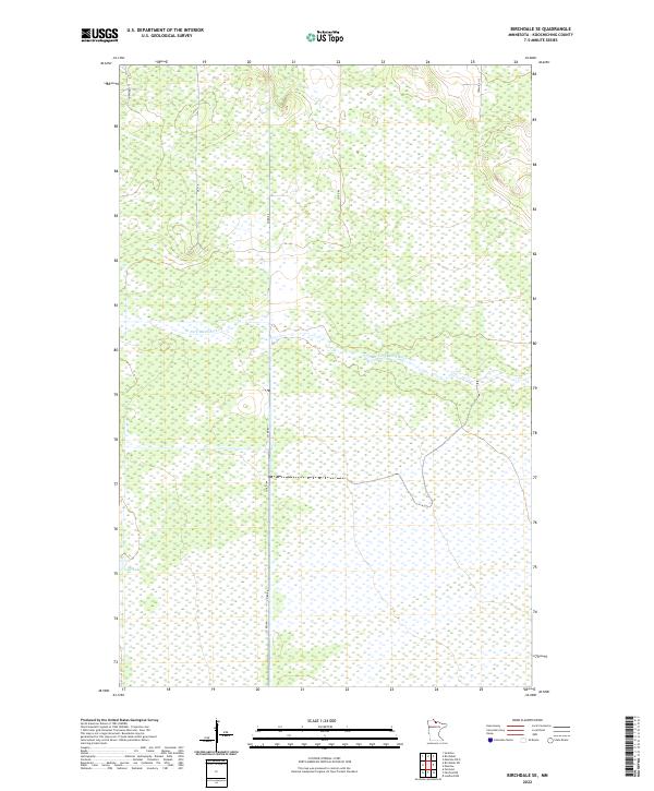 2022 Map of Birchdale SE, 2022 Print