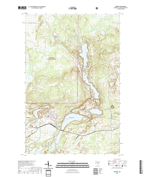 USGS Topographic Map – Biwabik