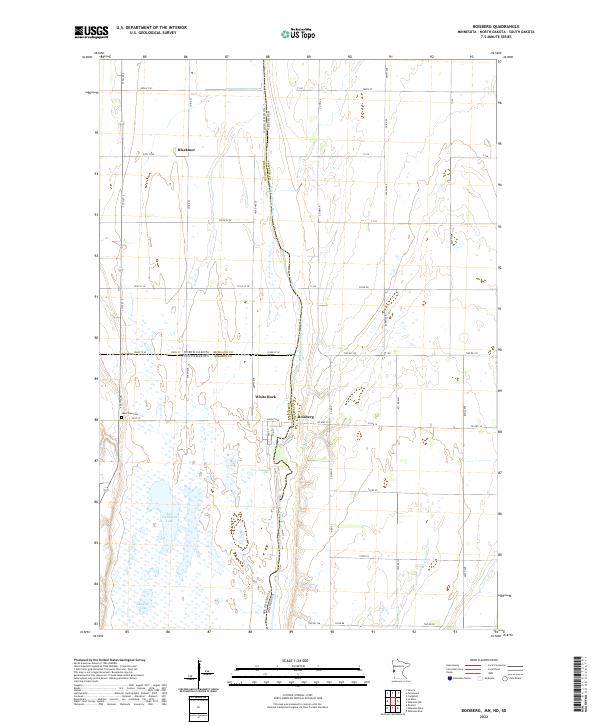 USGS Topographic Map – Boisberg