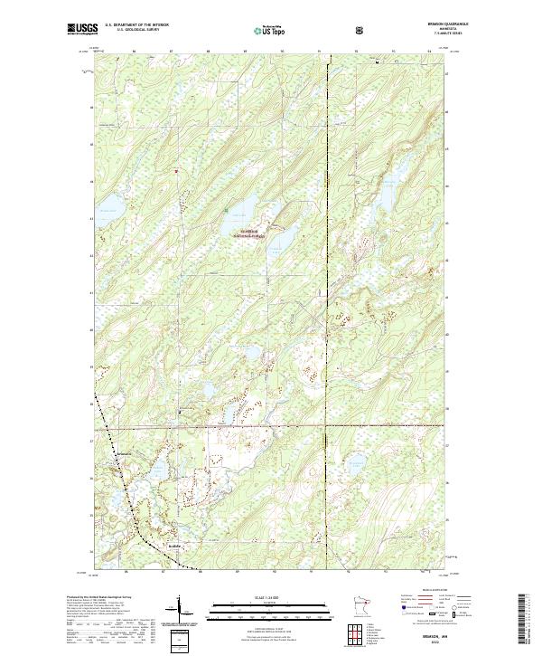 USGS Topographic Map – Brimson