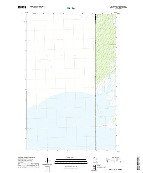 USGS Topographic Map – Buffalo Bay NW