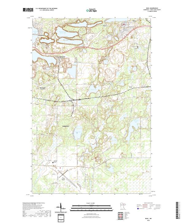 USGS Topographic Map – Buhl