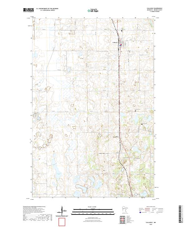 USGS Topographic Map – Callaway