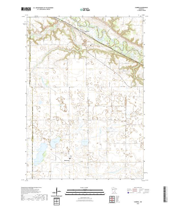 USGS Topographic Map – Cambria