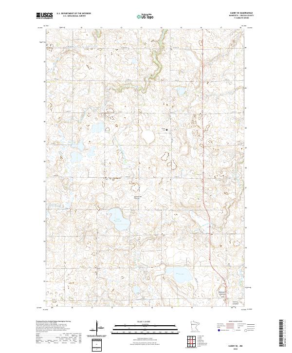 USGS Topographic Map – Canby SE