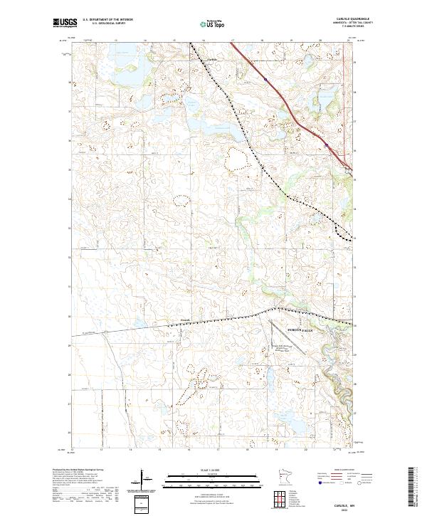 USGS Topographic Map – Carlisle