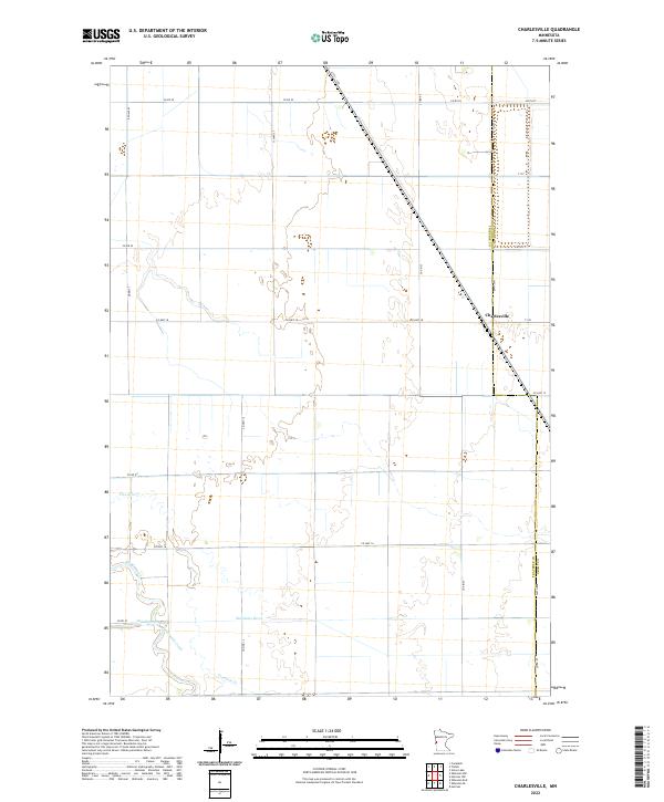 USGS Topographic Map – Charlesville