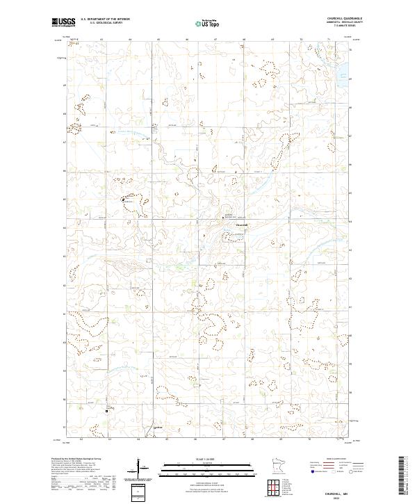 USGS Topographic Map – Churchill