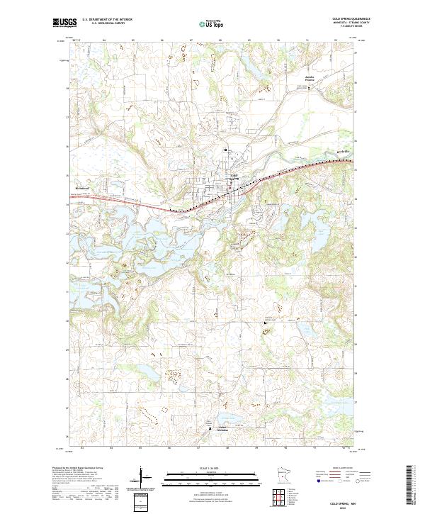 USGS Topographic Map – Cold Spring