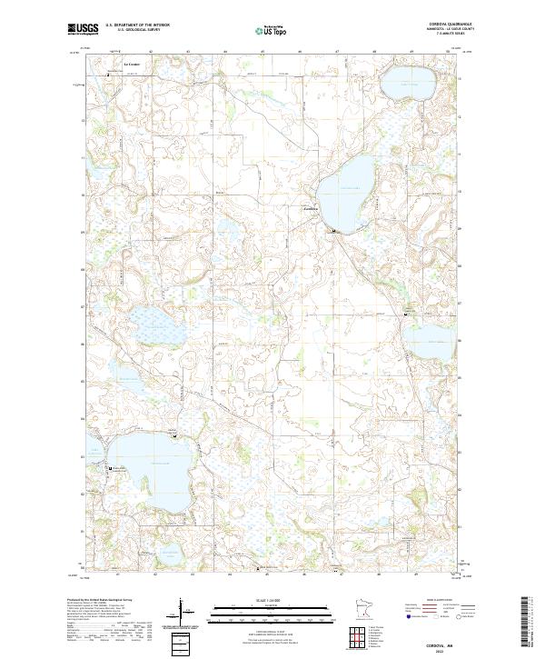 USGS Topographic Map – Cordova