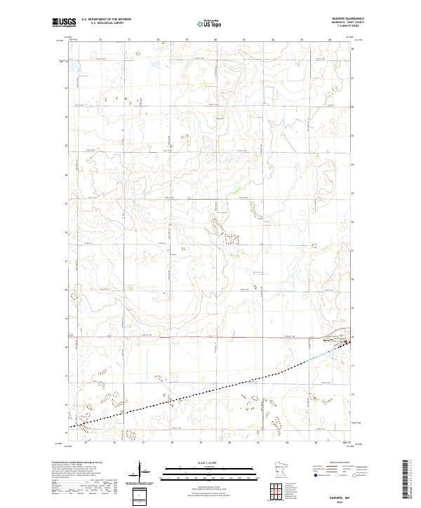 USGS Topographic Map – Danvers
