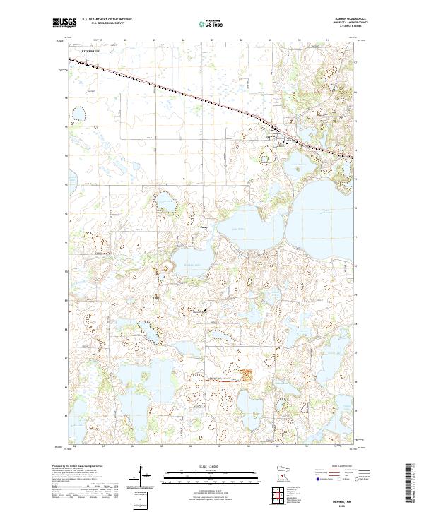 USGS Topographic Map – Darwin