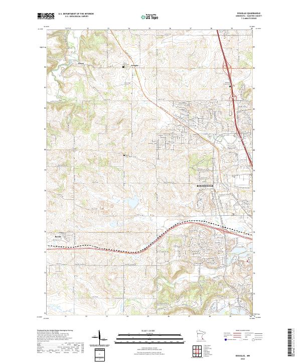 USGS Topographic Map – Douglas