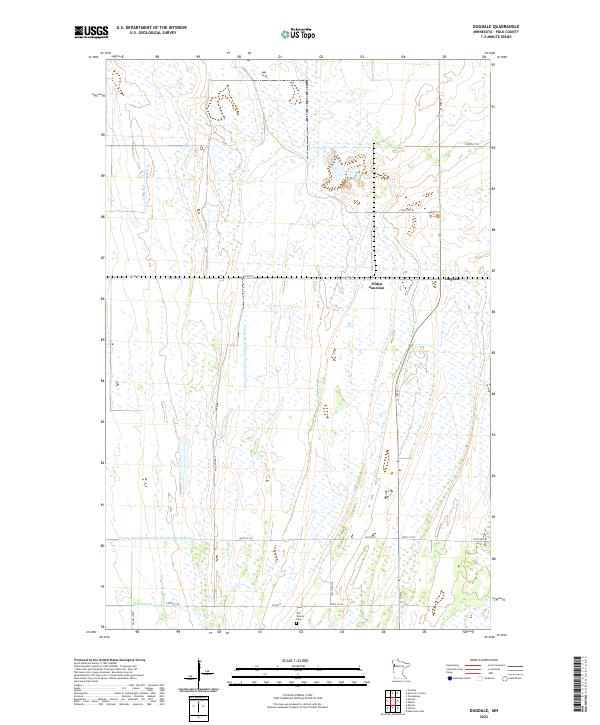 USGS Topographic Map – Dugdale