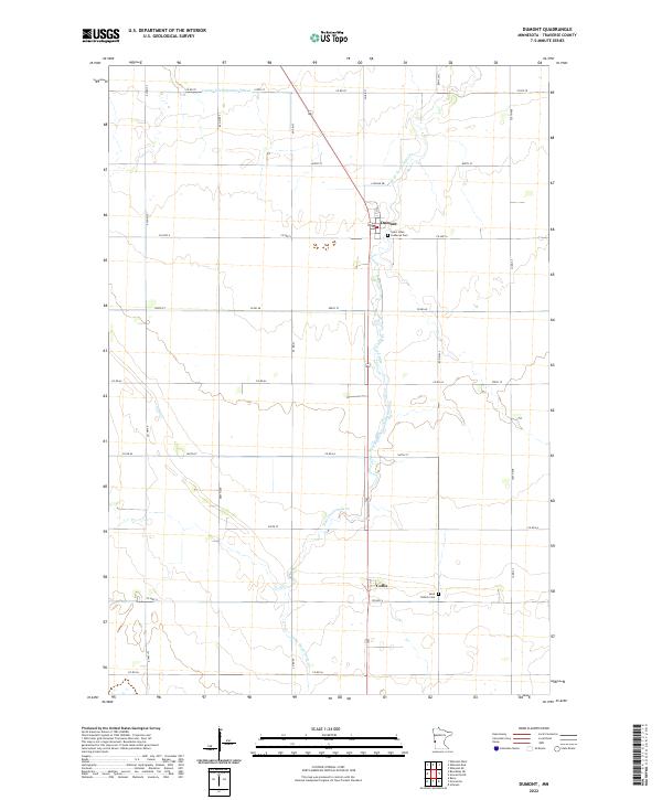 USGS Topographic Map – Dumont