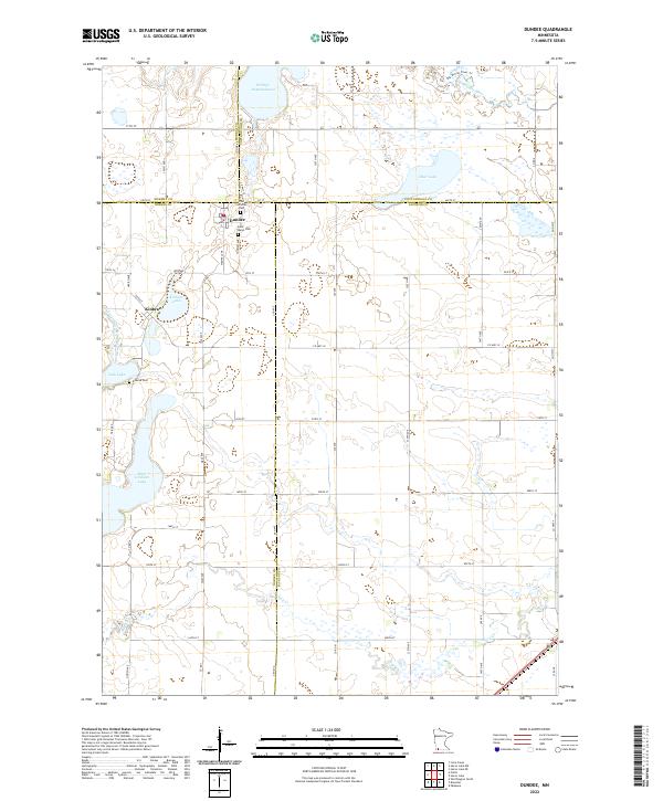 USGS Topographic Map – Dundee