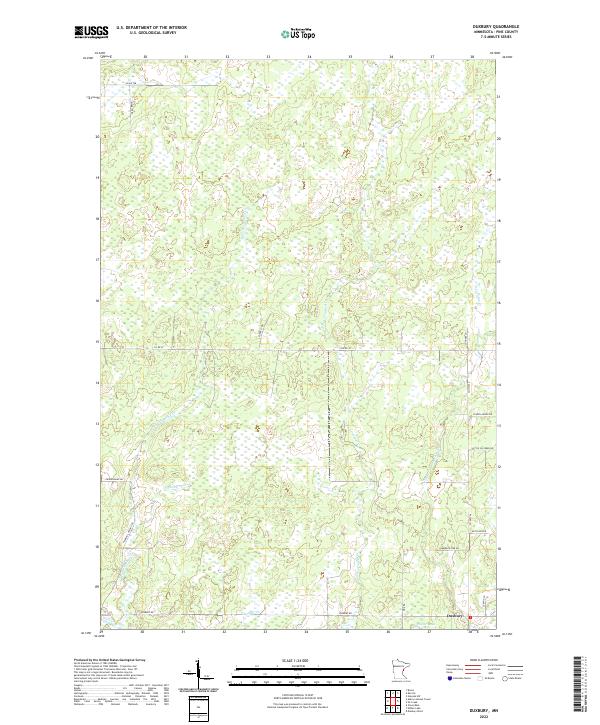 USGS Topographic Map – Duxbury