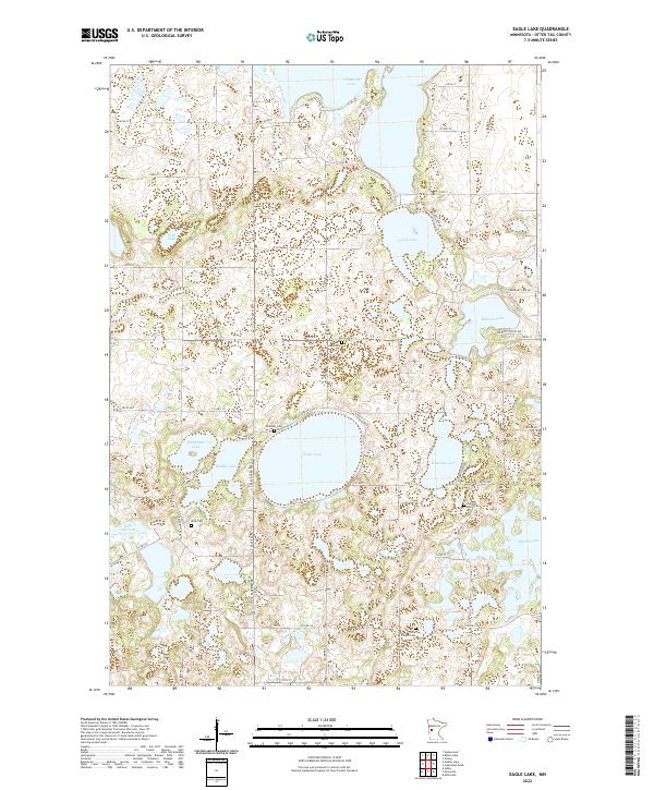 USGS Topographic Map – Eagle Lake