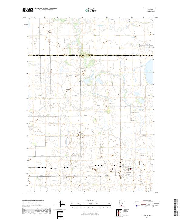 USGS Topographic Map – Easton