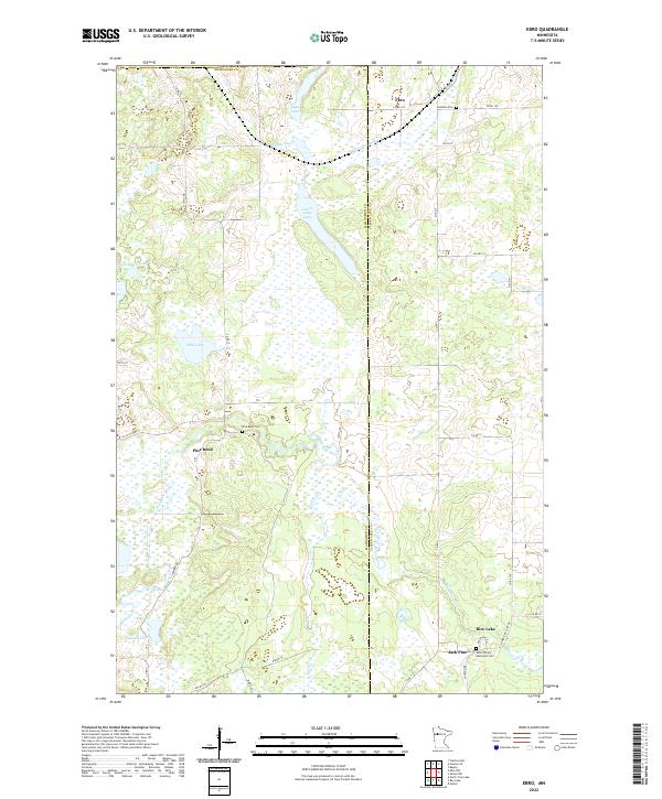 USGS Topographic Map – Ebro