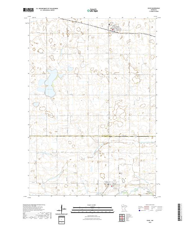USGS Topographic Map – Echo