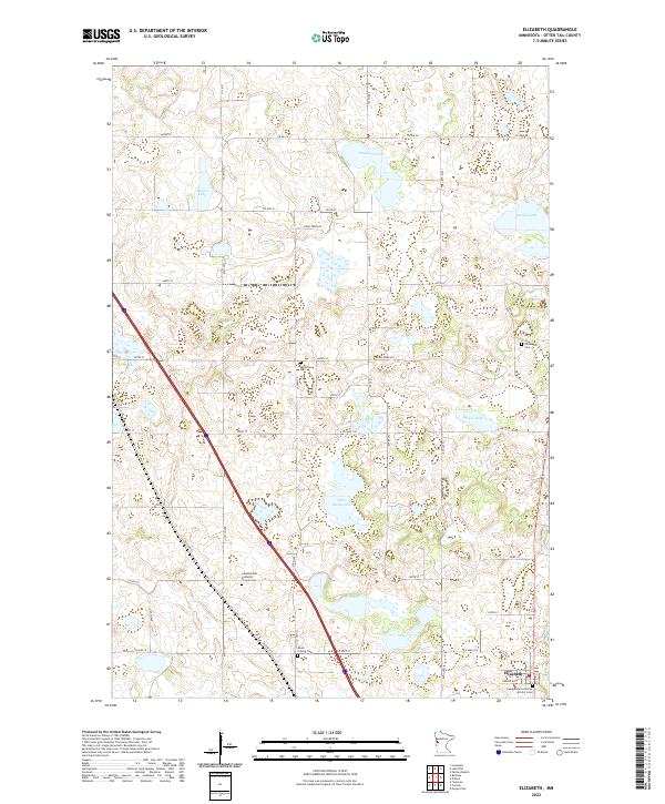 USGS Topographic Map – Elizabeth