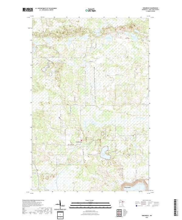 USGS Topographic Map – Embarrass
